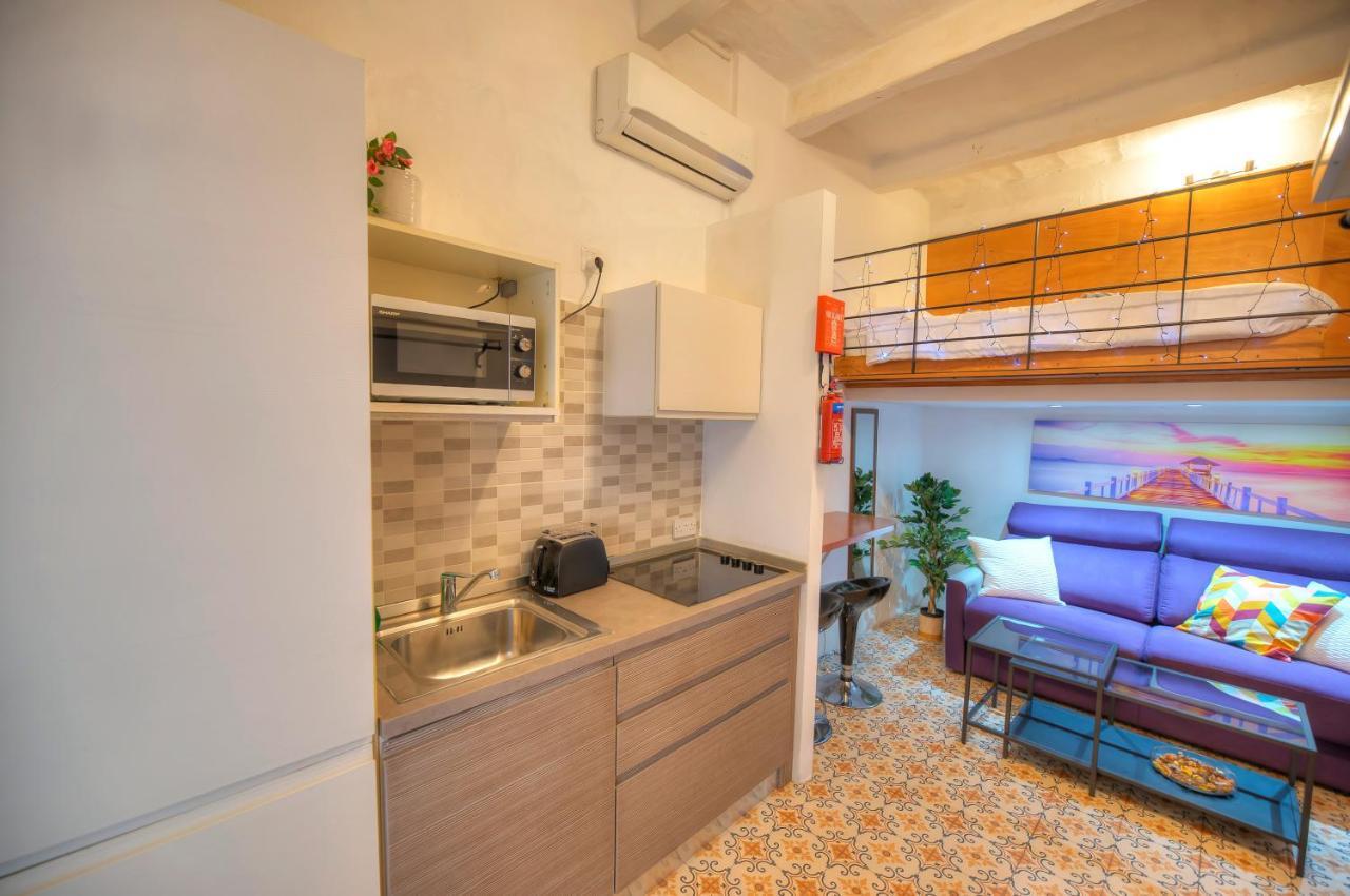 Apartamento Cozy & Cute Studio In The Heart Of Valletta Goval-2 Exterior foto